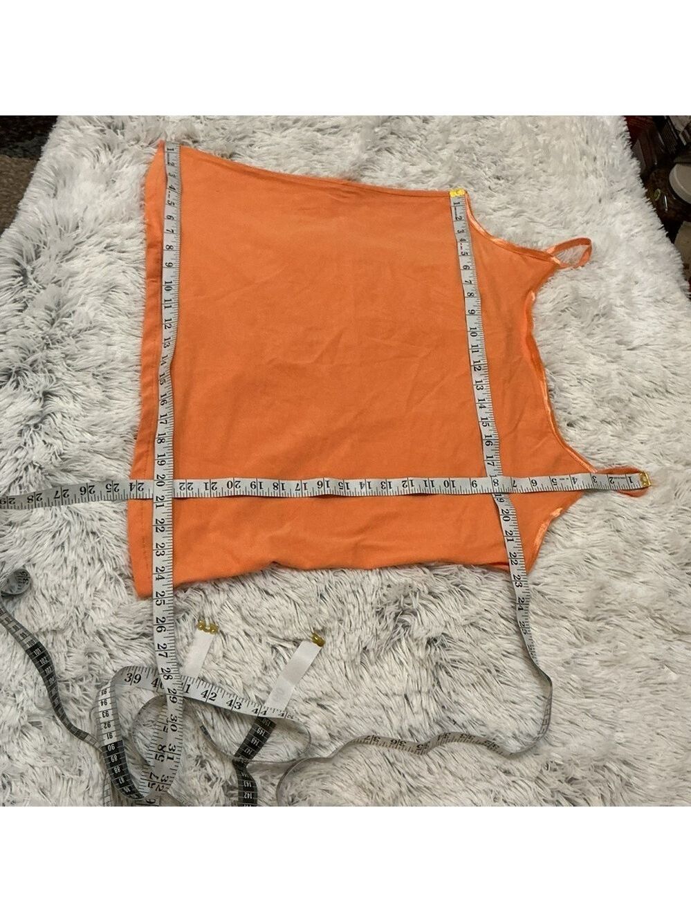 Women's Avenue Orange Tank Top Plus Size 22/24 NWT - Picture 9 of 12